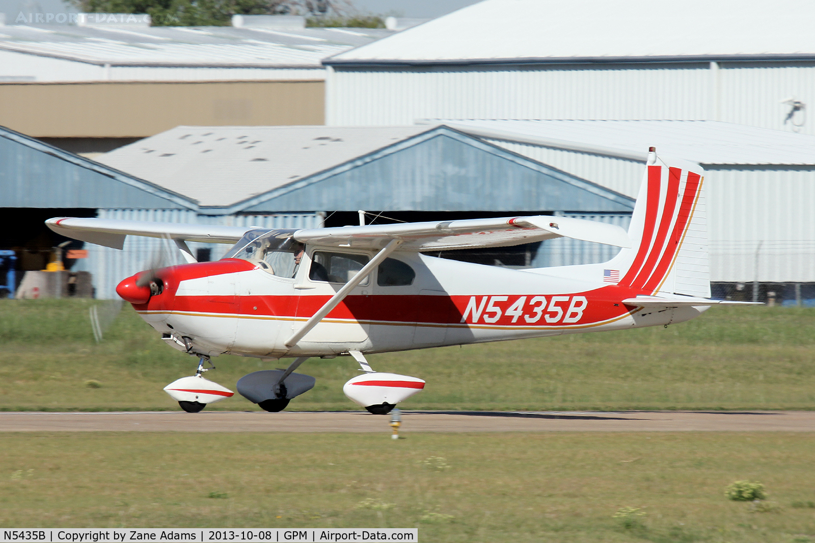 N5435B, 1956 Cessna 182 Skylane C/N 33435, At Grand Prairie Municipal