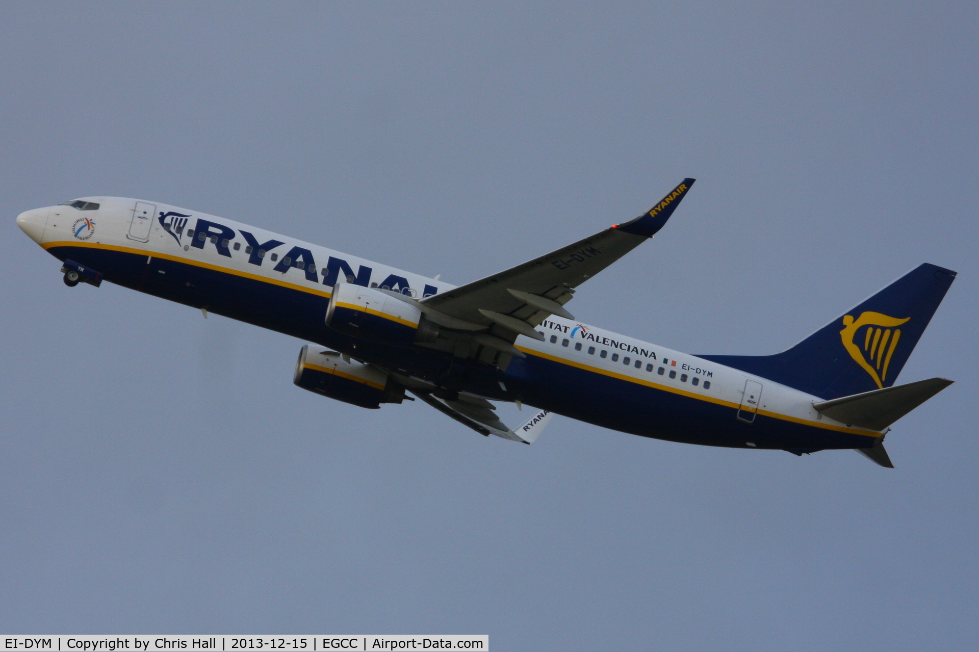 EI-DYM, 2008 Boeing 737-8AS C/N 36575, Ryanair