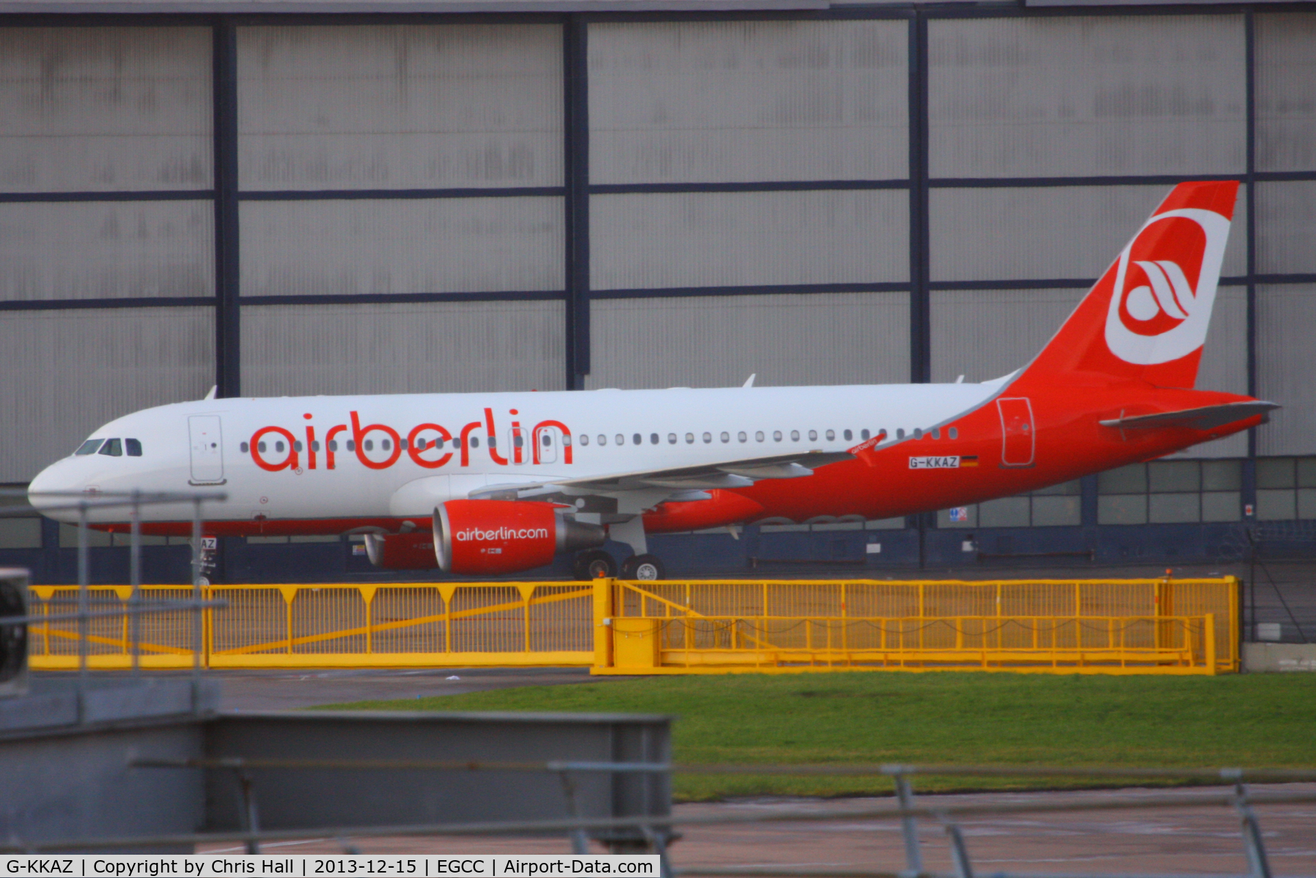 G-KKAZ, 2003 Airbus A320-214 C/N 2003, former Thomas Cook A320 now in Air Berlin livery, it will become D-ABNE
