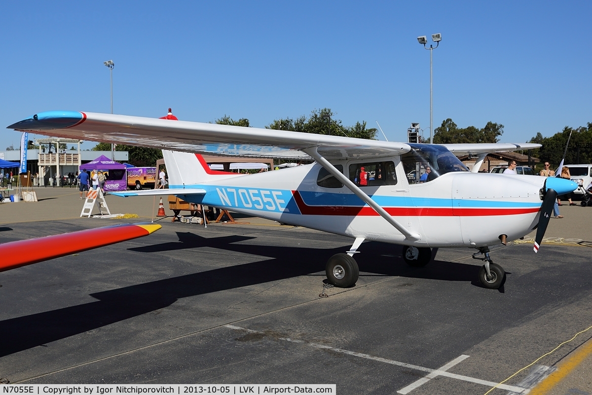 N7055E, 1960 Cessna 175A Skylark C/N 56555, 2013 Air Show
