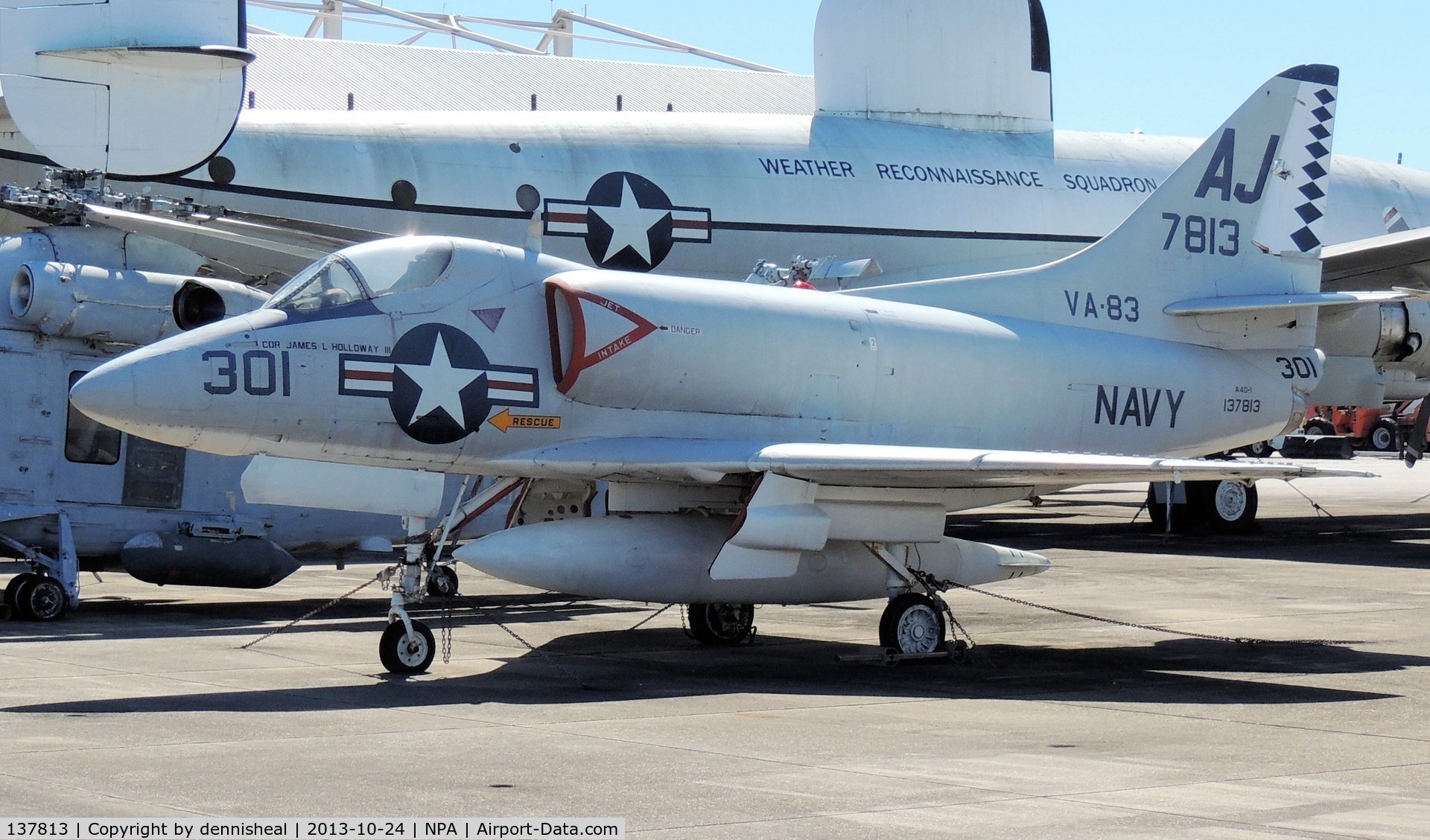 137813, Douglas A-4A Skyhawk (XA4D-1) C/N 10710, DOUGLAS A-4A SKYHAWK (XA4D-1)