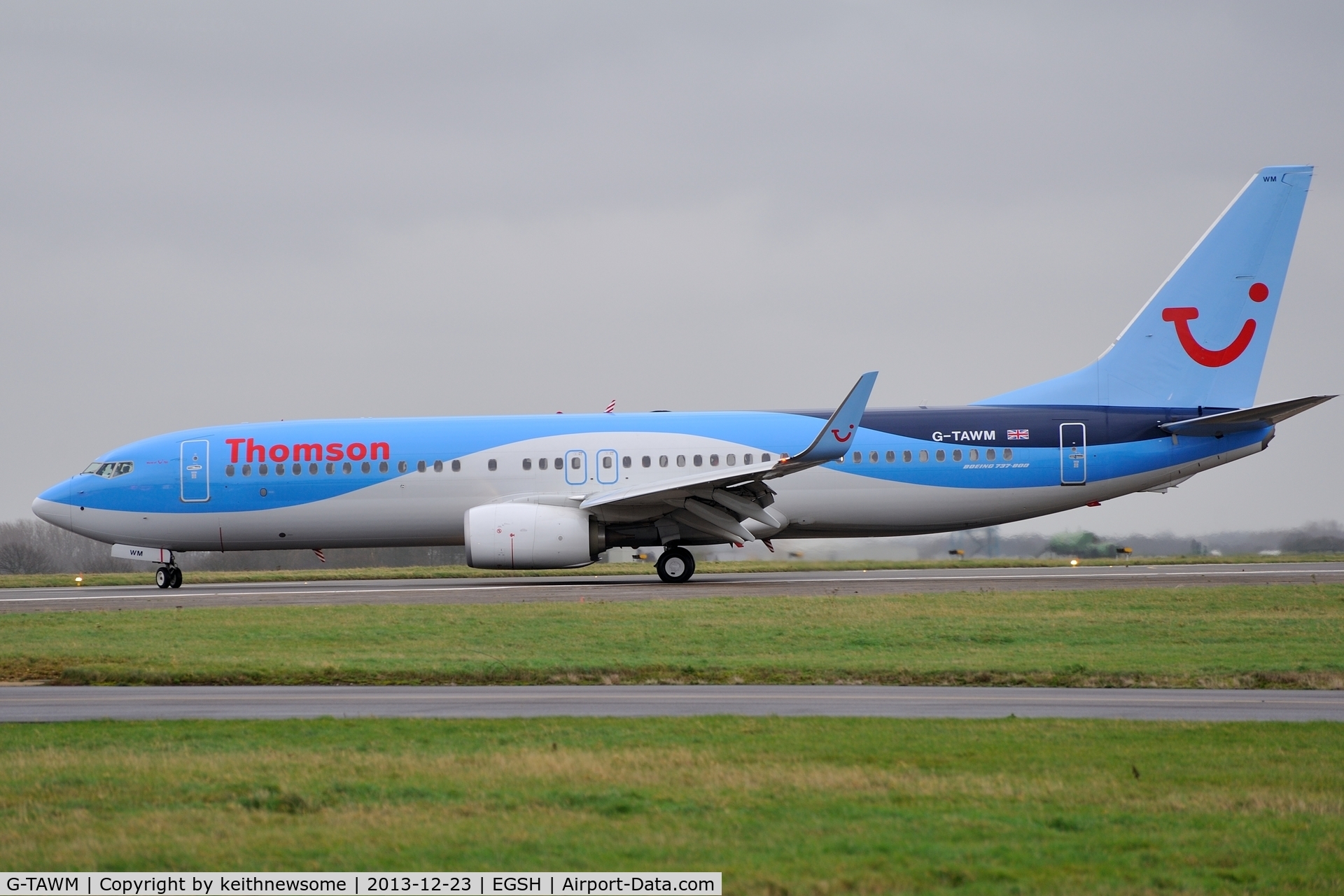 G-TAWM, 2013 Boeing 737-8K5 C/N 37249, Regular Tenerife flight !