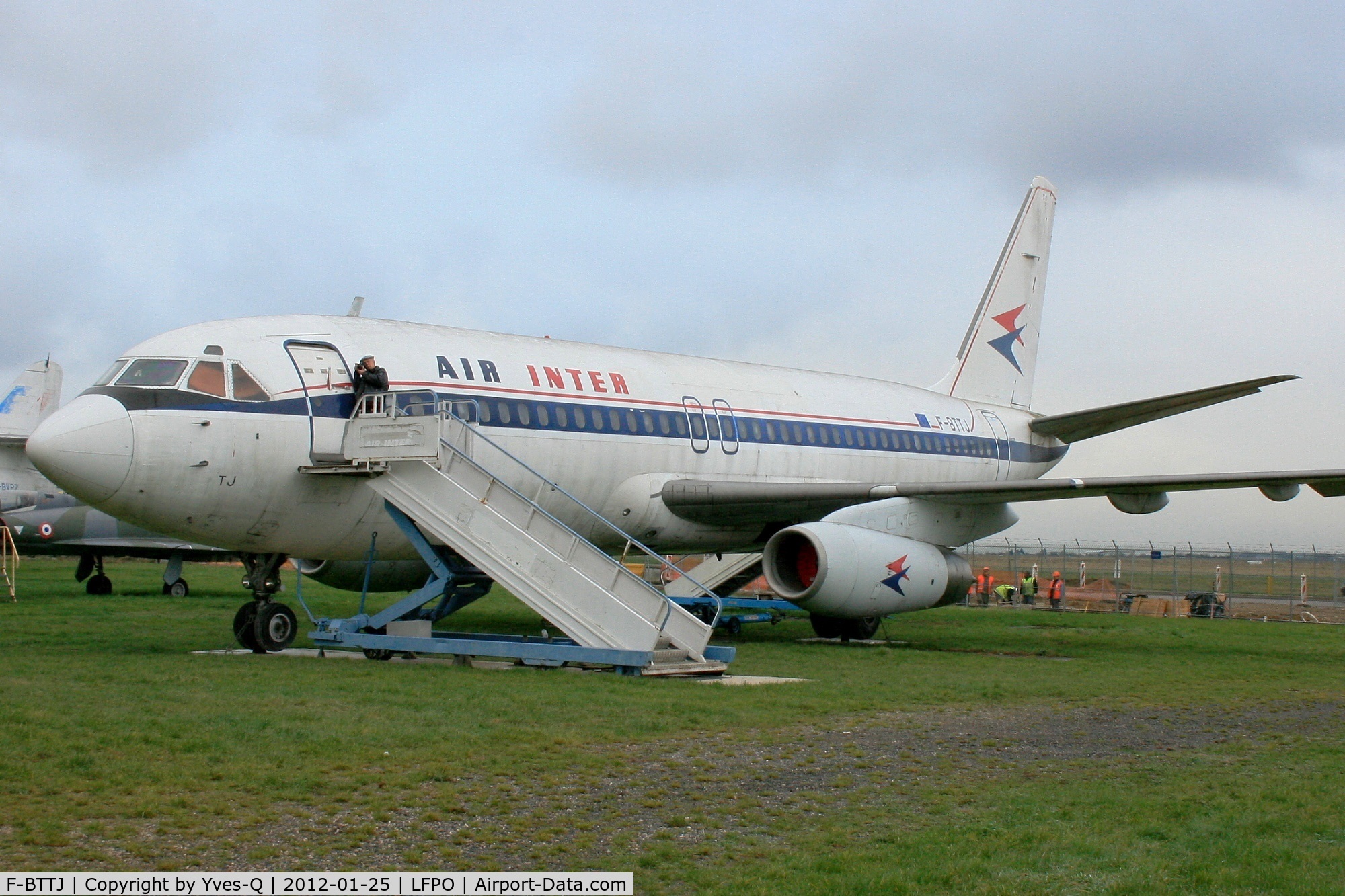 F-BTTJ, 1975 Dassault Mercure 100 C/N 10, Dassault Mercure 100, Delta Athis Museum, Paray near Paris-Orly Airport.