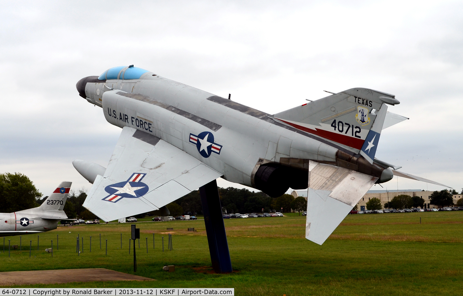 64-0712, 1964 McDonnell F-4C Phantom II C/N 969, Camp Mabry, TX