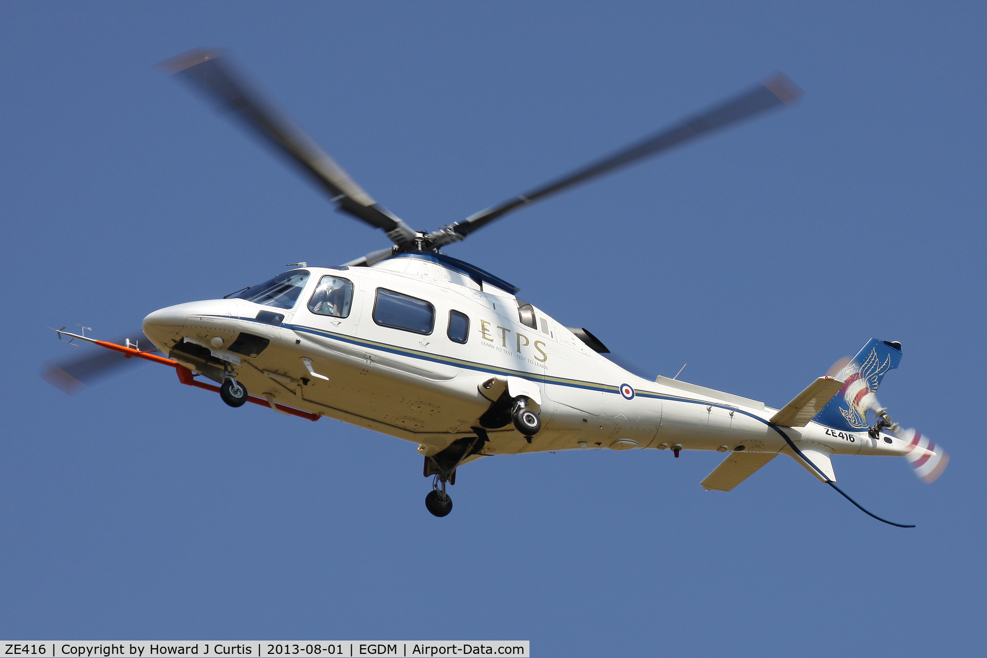 ZE416, 2004 Agusta A-109E Power C/N 11173, QinetiQ