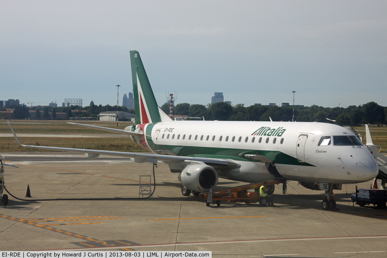 EI-RDE, 2012 Embraer 175LR (ERJ-170-200LR) C/N 17000335, Alitalia Cityliner