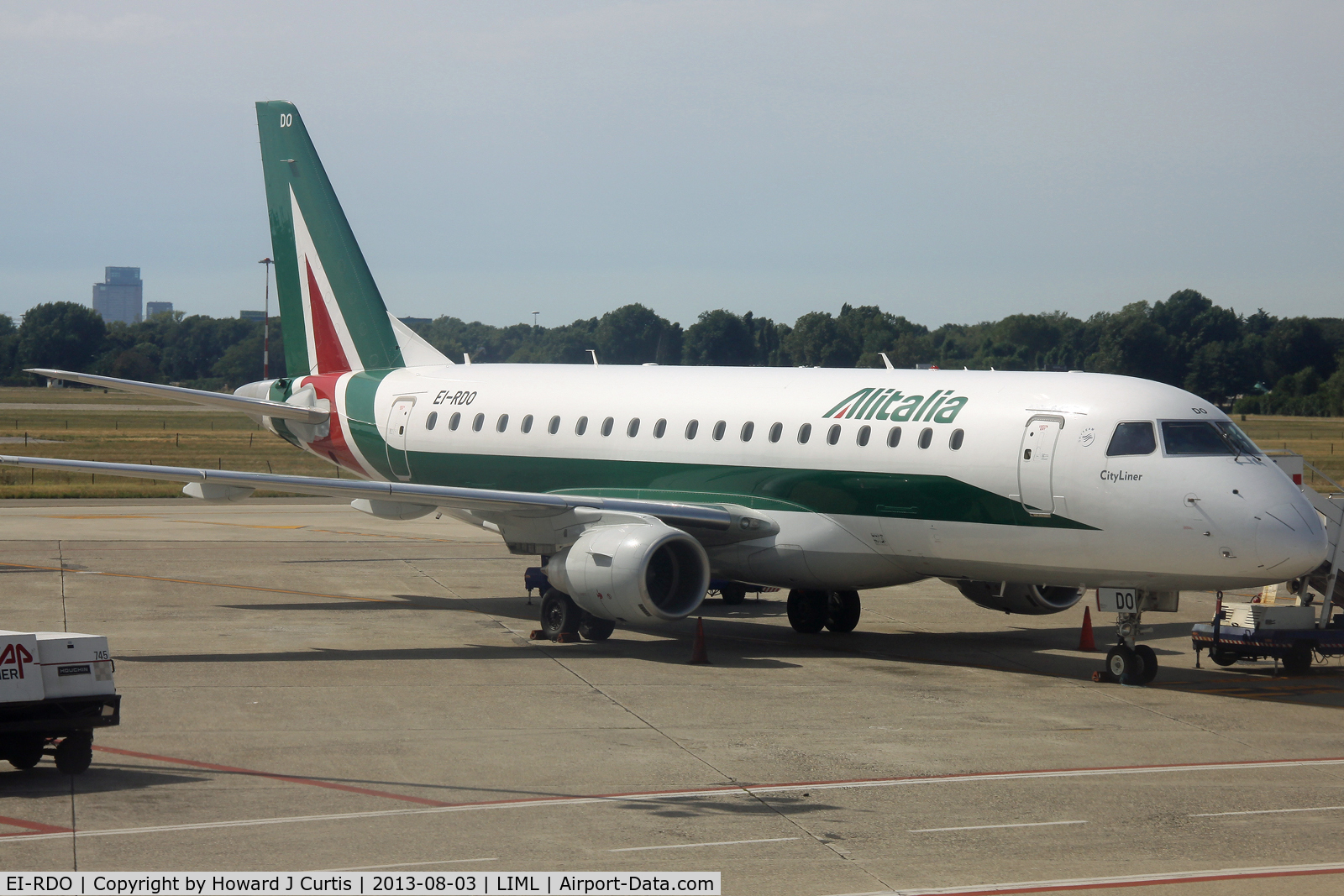 EI-RDO, 2012 Embraer 175LR (ERJ-170-200LR) C/N 17000348, Alitalia Cityliner.