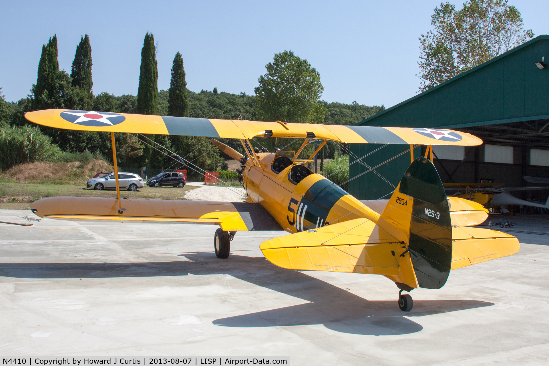 N4410, 1941 Boeing A75N1(PT17) C/N 75-2935, Vintage Aeroplane Europe AB. 'The Beautiful Letis'.