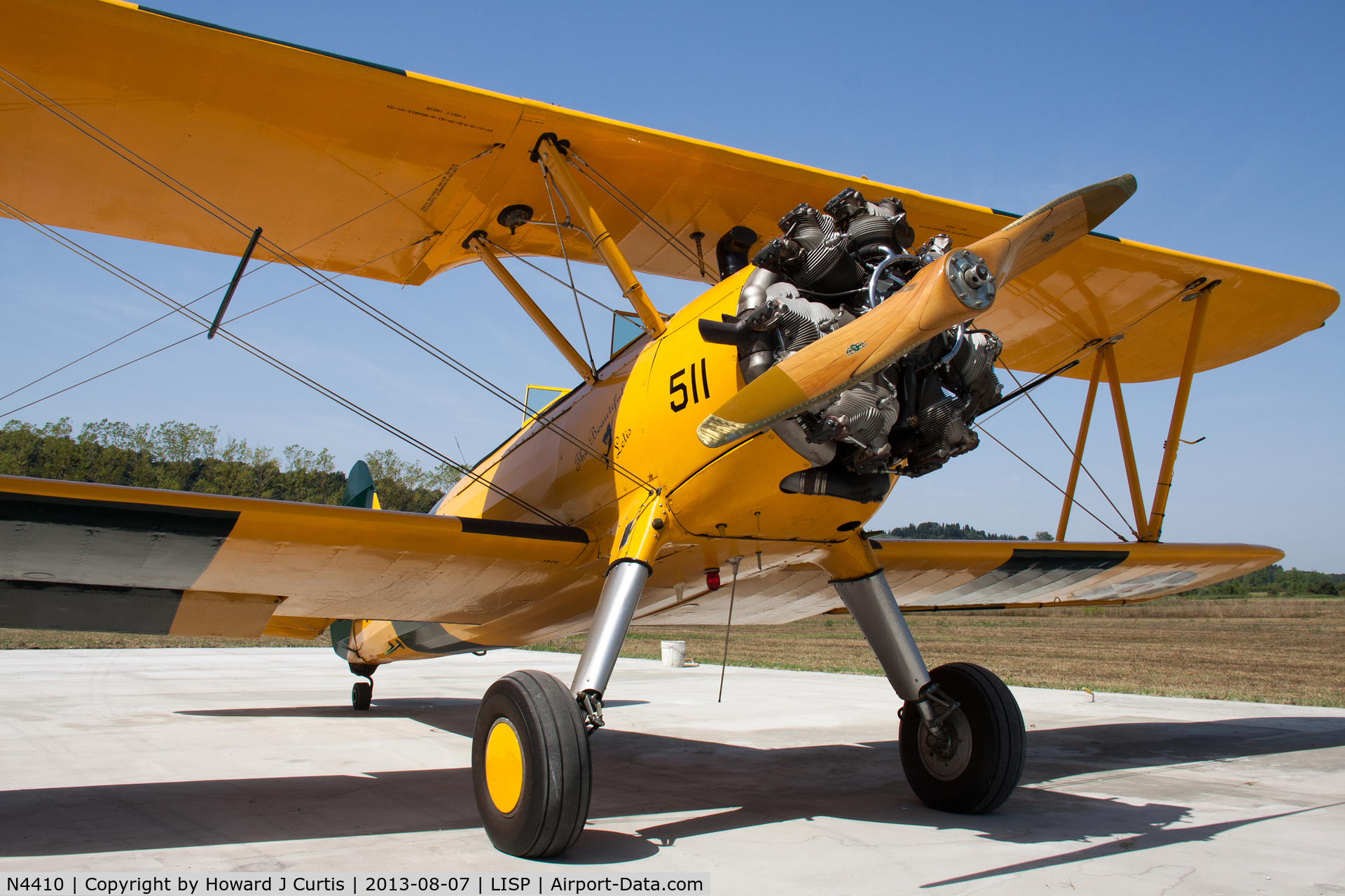 N4410, 1941 Boeing A75N1(PT17) C/N 75-2935, Vintage Aeroplane Europe AB. 'The Beautiful Letis'.