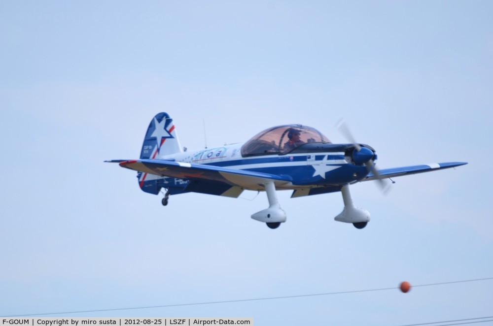 F-GOUM, Mudry CAP-10B C/N 122, Mudry CAP-10B at air show Birrfeld