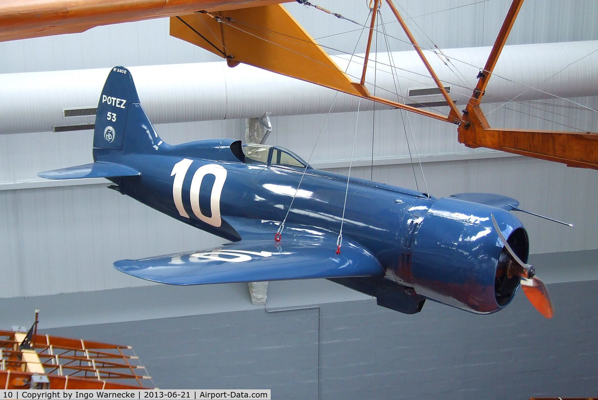 10, 1933 Potez 53 C/N 01, Potez 53 at the Musee de l'Air, Paris/Le Bourget