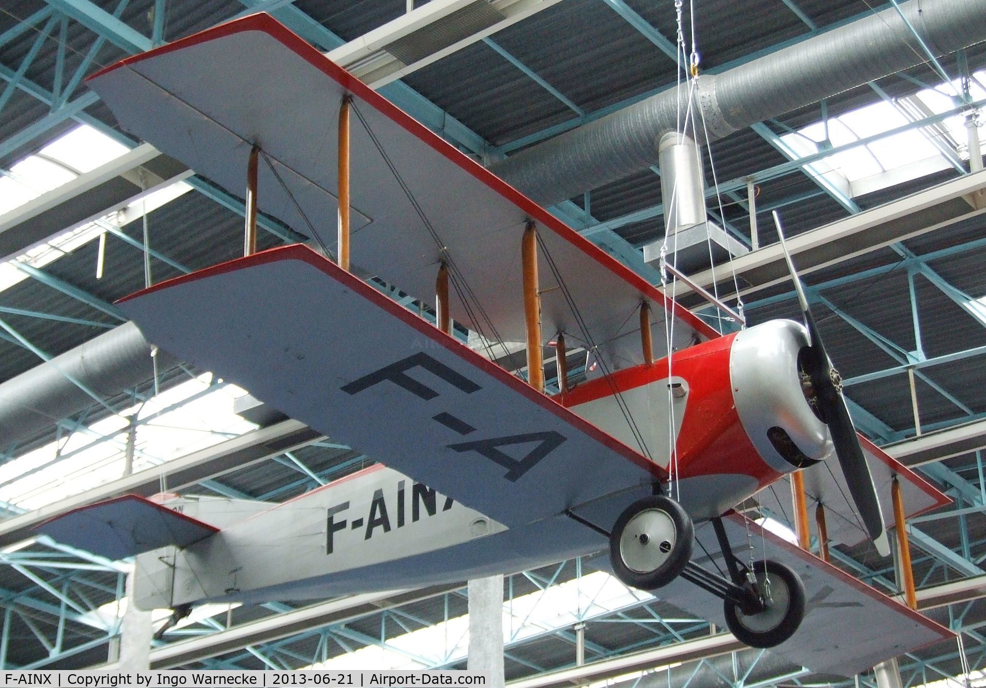 F-AINX, Caudron C.60 C/N 6184/49, Caudron C.60 at the Musee de l'Air, Paris/Le Bourget