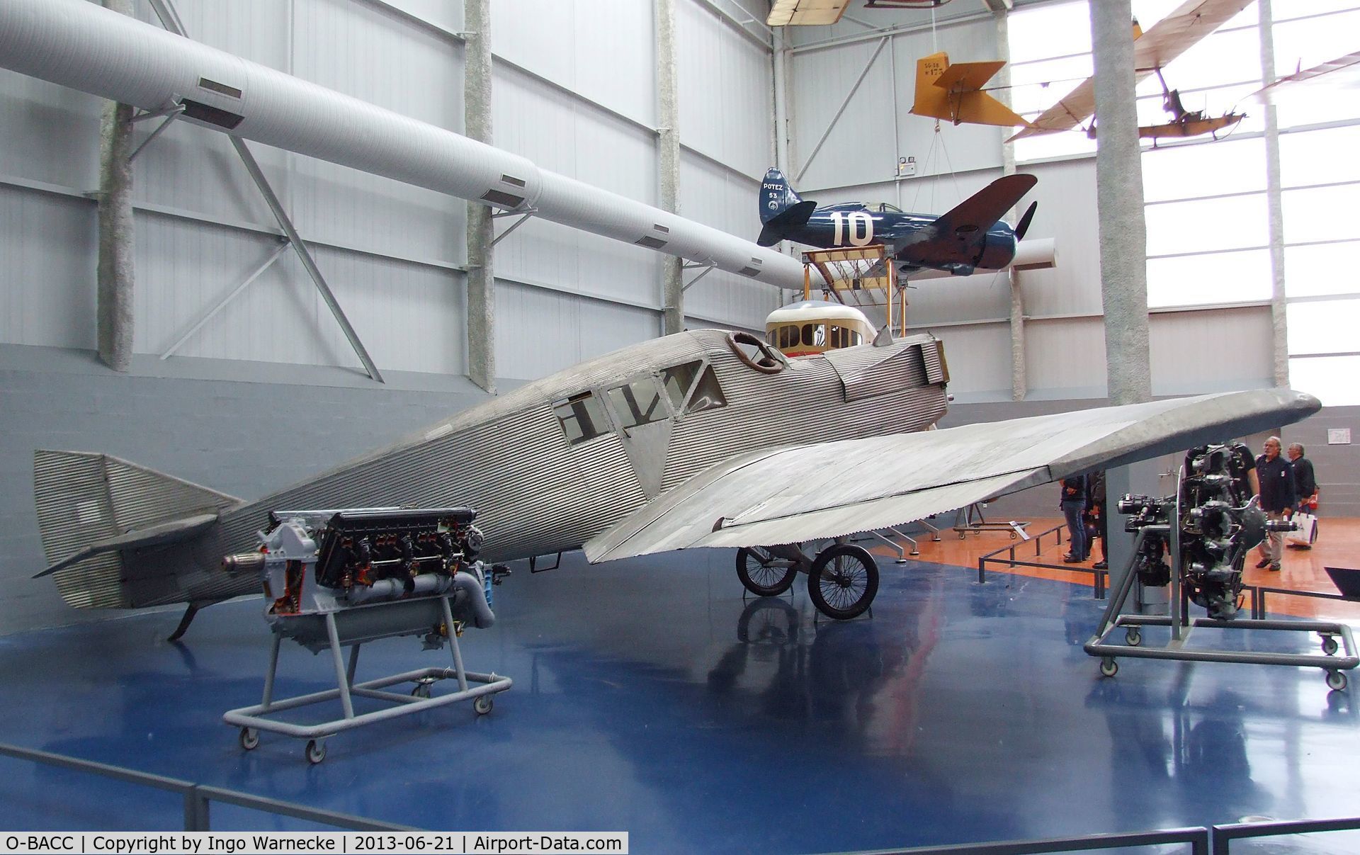 O-BACC, Junkers F.13L C/N 600, Junkers F 13L at the Musee de l'Air, Paris/Le Bourget