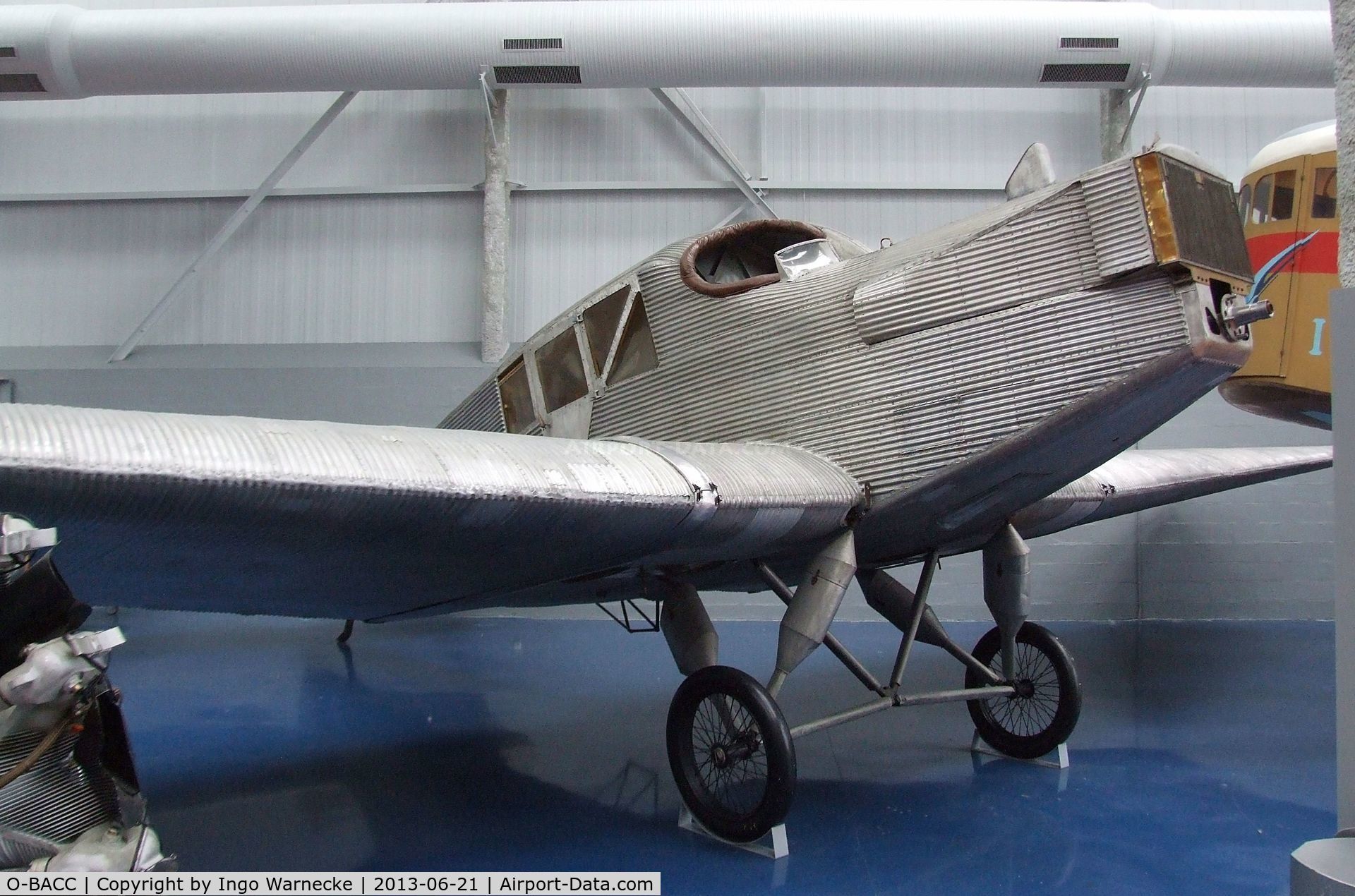 O-BACC, Junkers F.13L C/N 600, Junkers F 13L at the Musee de l'Air, Paris/Le Bourget