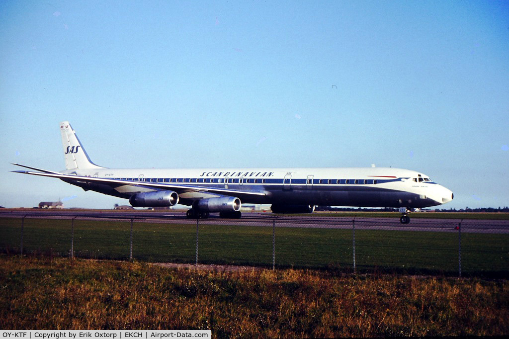 OY-KTF, 1969 Douglas DC-8-63 C/N 46041, OY-KTF in CPH