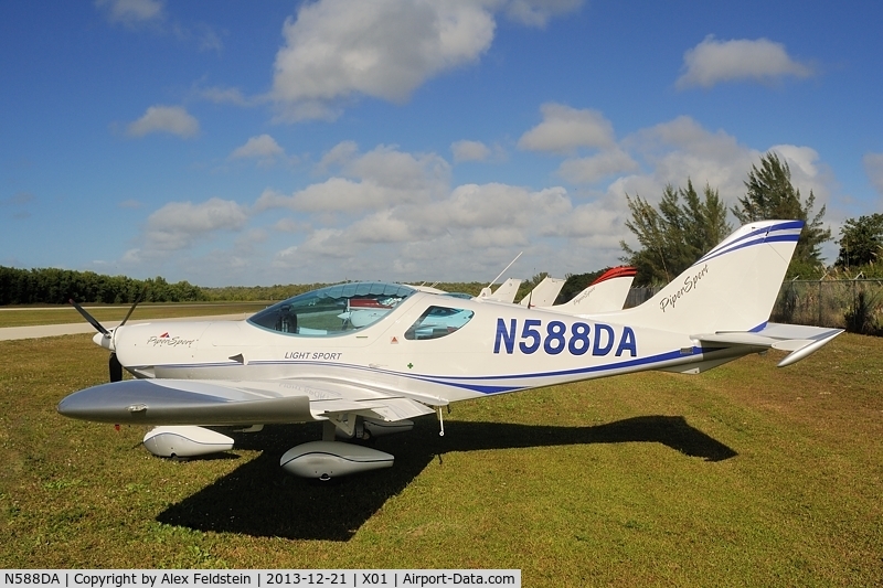 N588DA, SportCruiser (PiperSport) Piper Sport C/N P1001069, Everglades Airpark in Southwest Florida