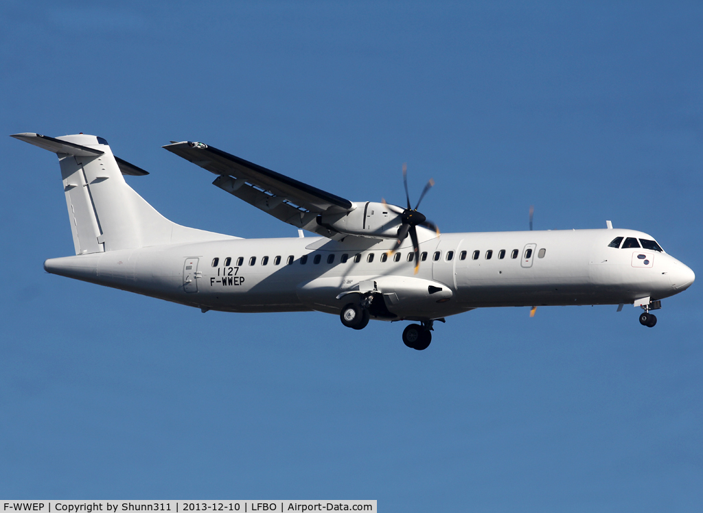 F-WWEP, 2013 ATR 72-600 C/N 1127, C/n 1127 - For Virgin Australia Regional