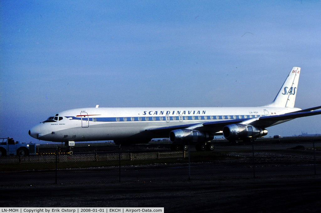 LN-MOH, 1966 Douglas DC-8-55 C/N 45767, LN-MOH in CPH