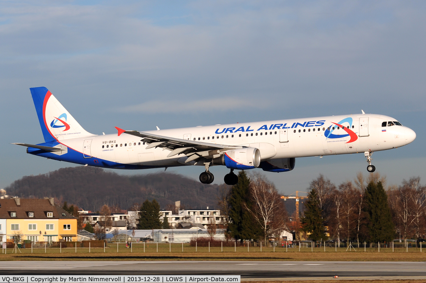 VQ-BKG, 1999 Airbus A321-211 C/N 0991, Ural Airlines