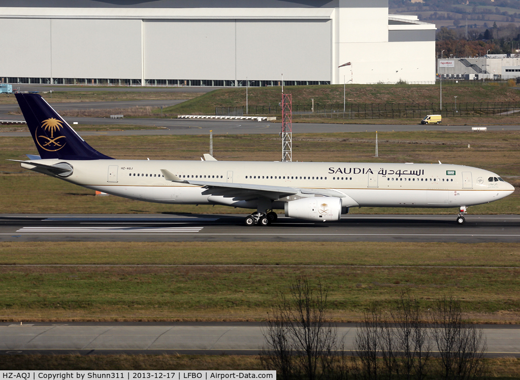 HZ-AQJ, 2013 Airbus A330-343X C/N 1473, Delivery day...