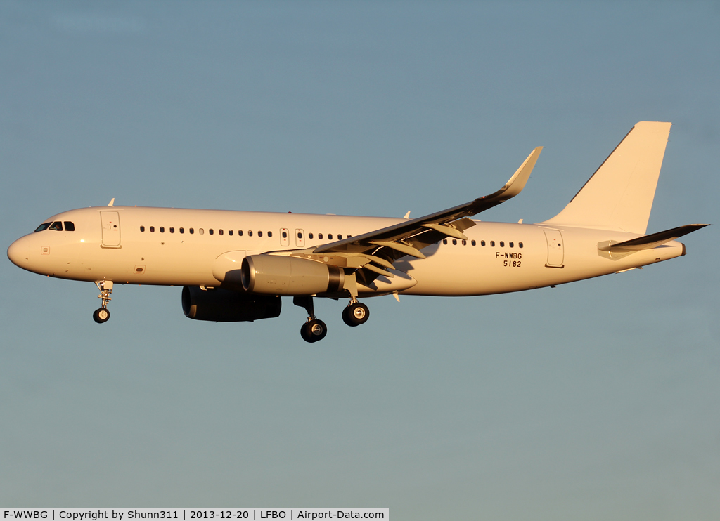 F-WWBG, 2012 Airbus A320-232 C/N 5182, C/n 5182 - Qatar Airways ntu