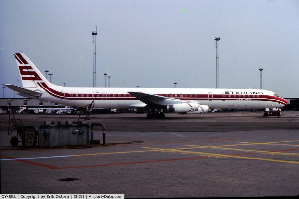 OY-SBL, 1969 Douglas DC-8-63 C/N 46054, OY-SBL in CPH