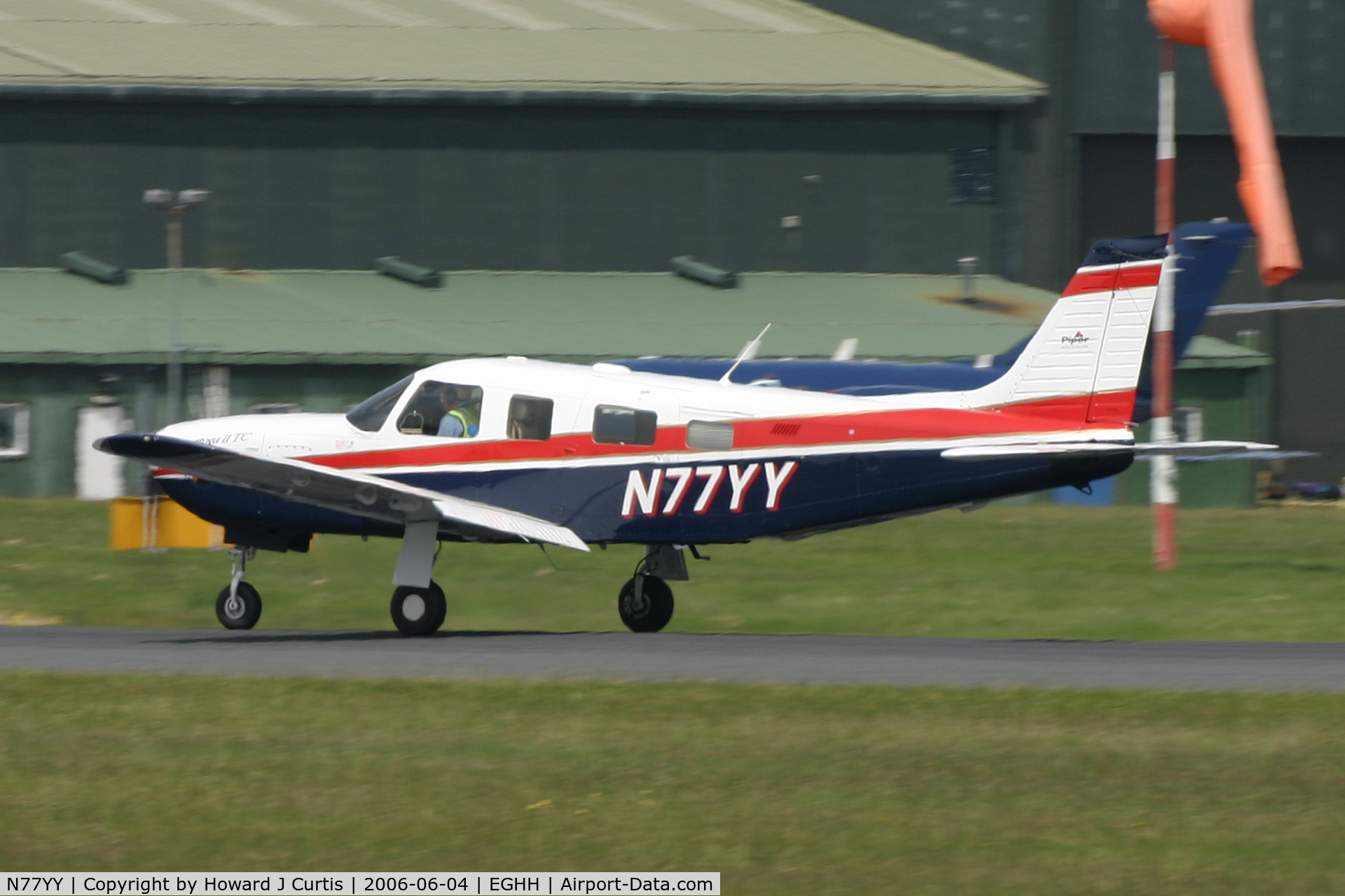 N77YY, 1999 Piper PA-32R-301T Turbo Saratoga C/N 3257120, Privately owned.
