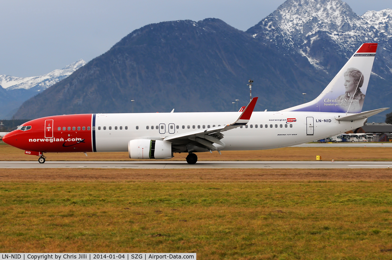 LN-NID, 2013 Boeing 737-8JP C/N 40544, Norwegian