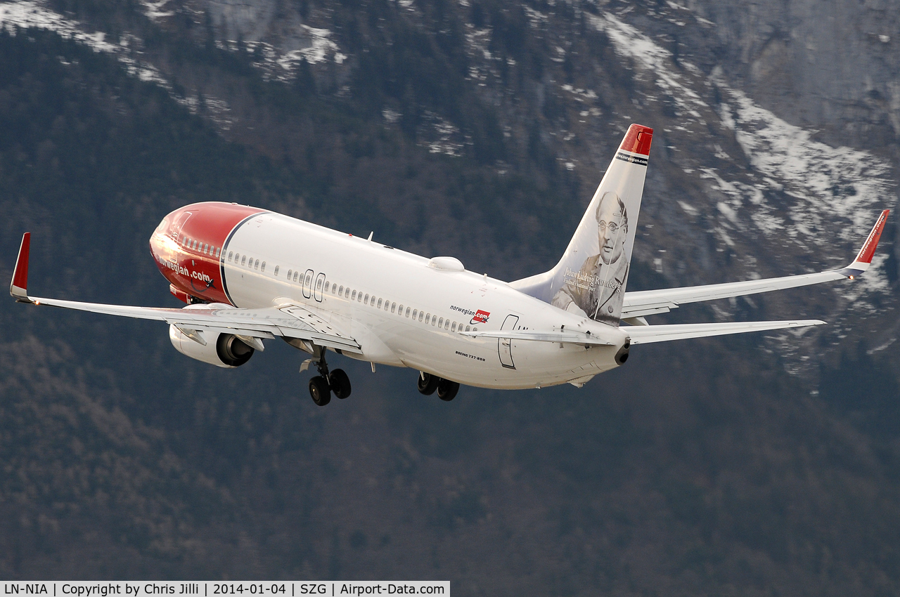 LN-NIA, 2012 Boeing 737-8JP C/N 39444, Norwegian