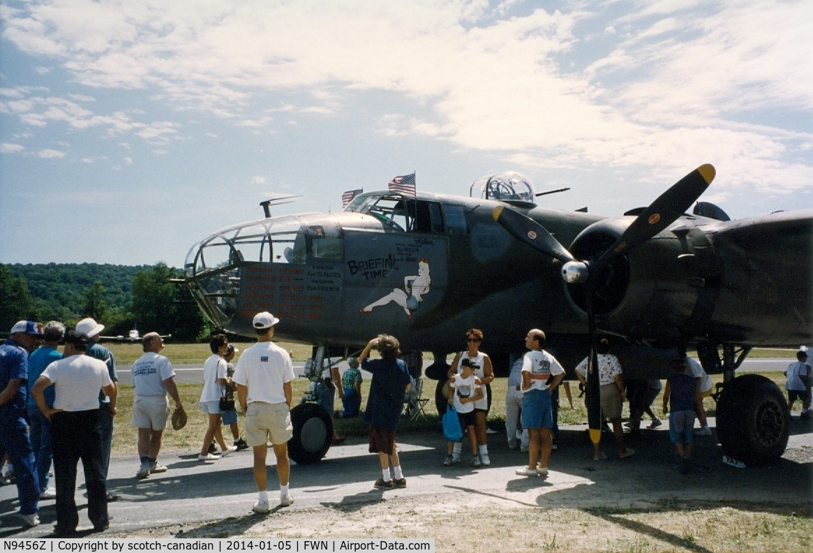 N9456Z, 1943 North American TB-25N Mitchell C/N 108-33214, 1943 North American TB-25N, N9456Z, at the 1993 Sussex Air Show, Sussex, NJ