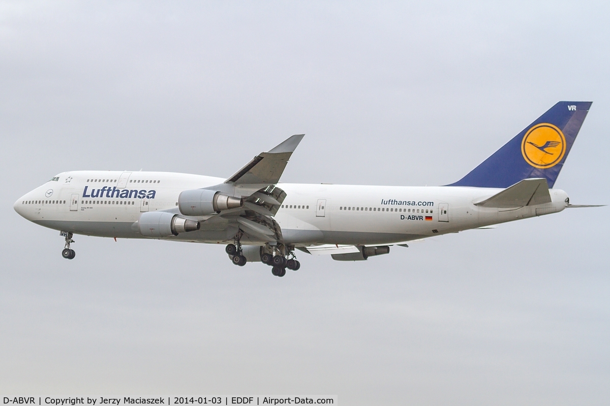 D-ABVR, 1997 Boeing 747-430 C/N 28285, Boeing 747-430