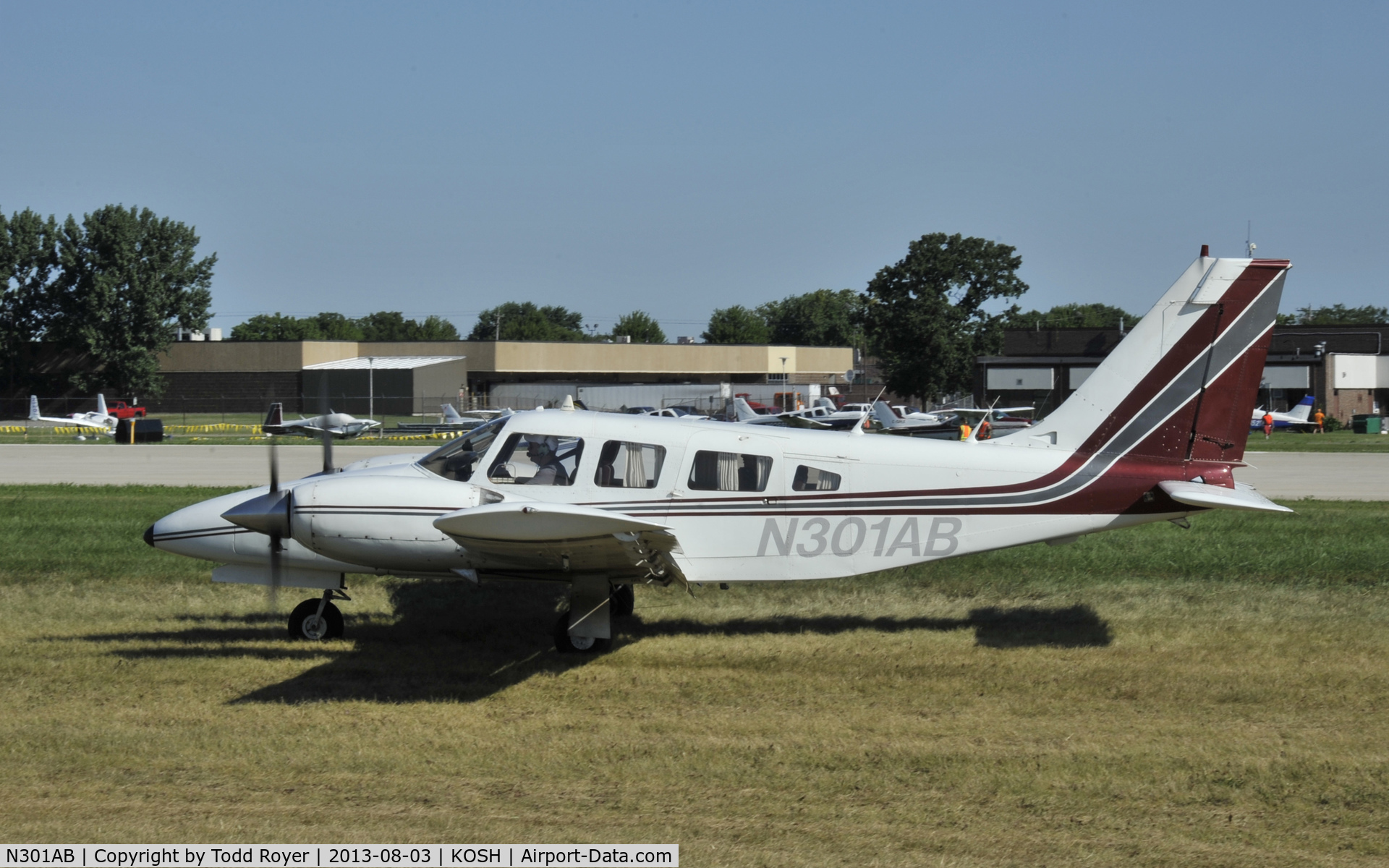 N301AB, 1979 Piper PA-34-200T C/N 34-7970186, Airventure 2013