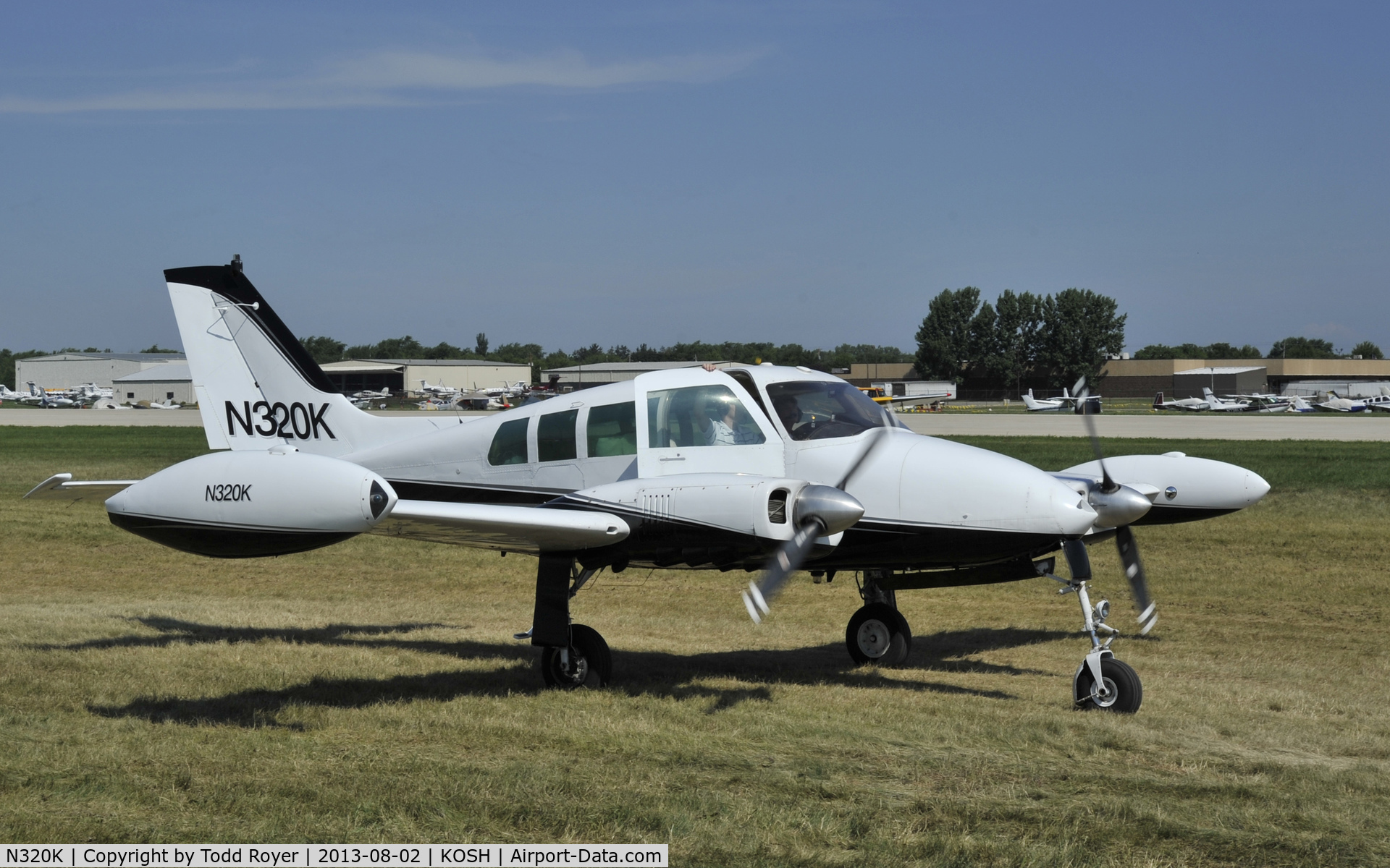 N320K, 1961 Cessna 320 Skyknight C/N 320-0018, Airventure 2013
