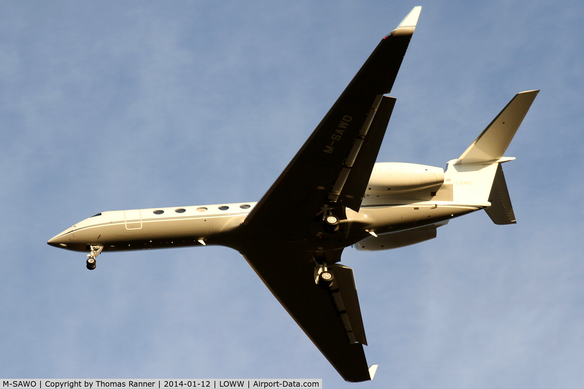 M-SAWO, 2004 Gulfstream Aerospace GV-SP (G550) C/N 5050, G550