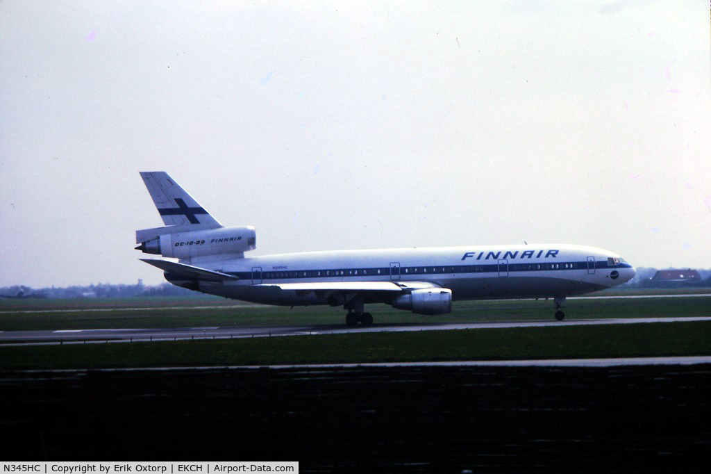 N345HC, 1986 McDonnell Douglas DC-10-30 C/N 48265, N345HC in CPH