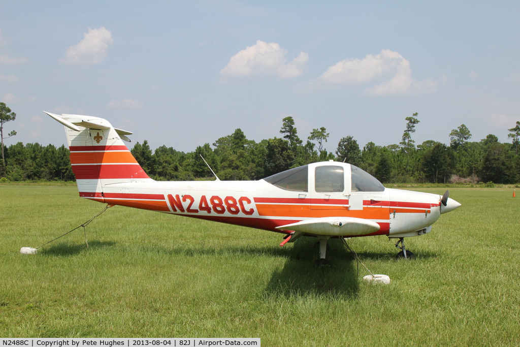 N2488C, 1978 Piper PA-38-112 Tomahawk C/N 38-79A0202, N2488C Tomahawk at Ferguson, Pensacola, FL