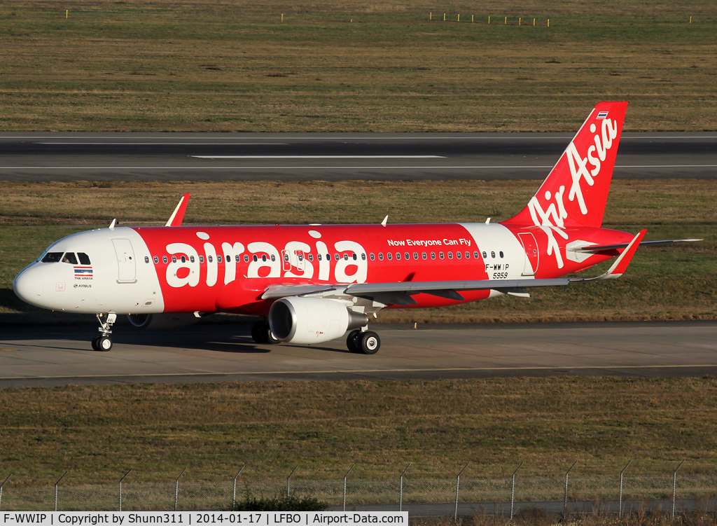 F-WWIP, 2014 Airbus A320-216 C/N 5959, C/n 5959 - To be HS-BBL