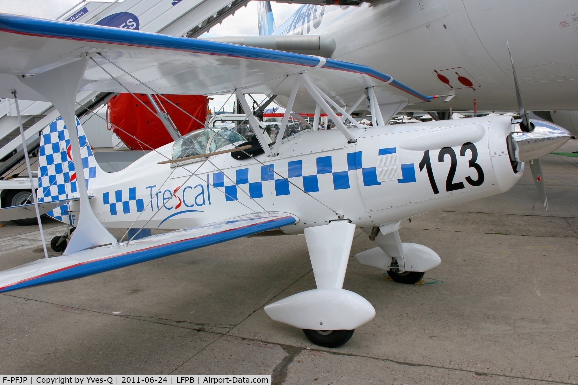 F-PFJP, Stolp SA-300 Starduster Too C/N 265, Stolp SA-300 Starduster Too, Static display, Paris Le Bourget (LFPB-LBG) Air Show in june 2011