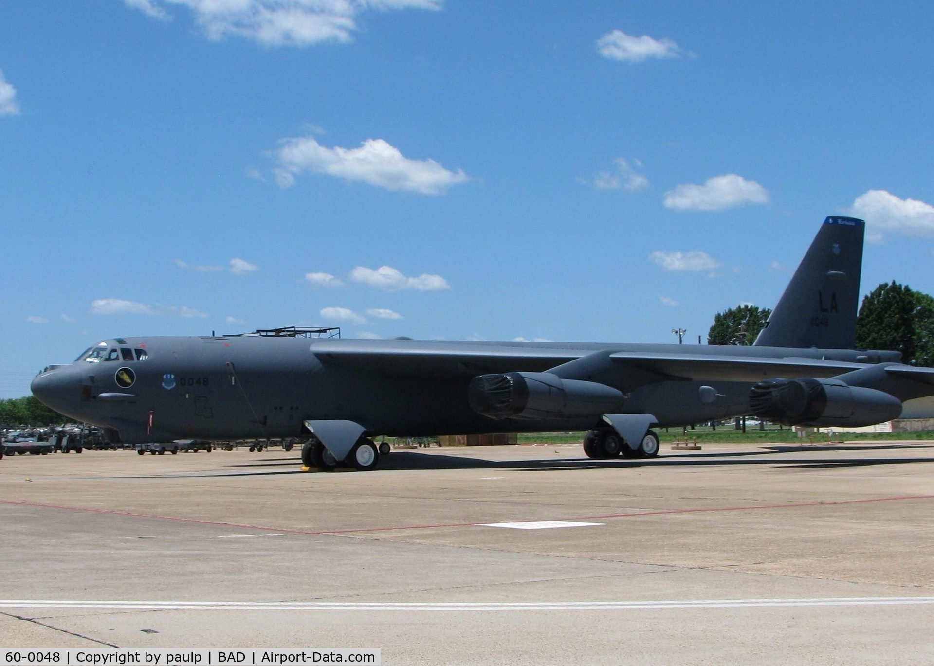 60-0048, 1960 Boeing B-52H Stratofortress C/N 464413, At Barksdale Air Force Base.