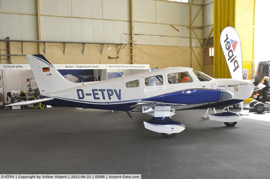 D-ETPV, 2010 Piper PA-28-181 Archer III C/N 2843681, at BBJ