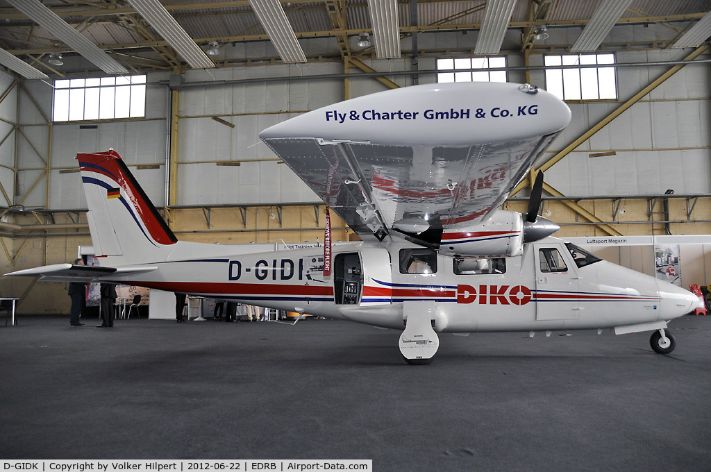 D-GIDK, Vulcanair P-68C C/N 458, cn: 458/R