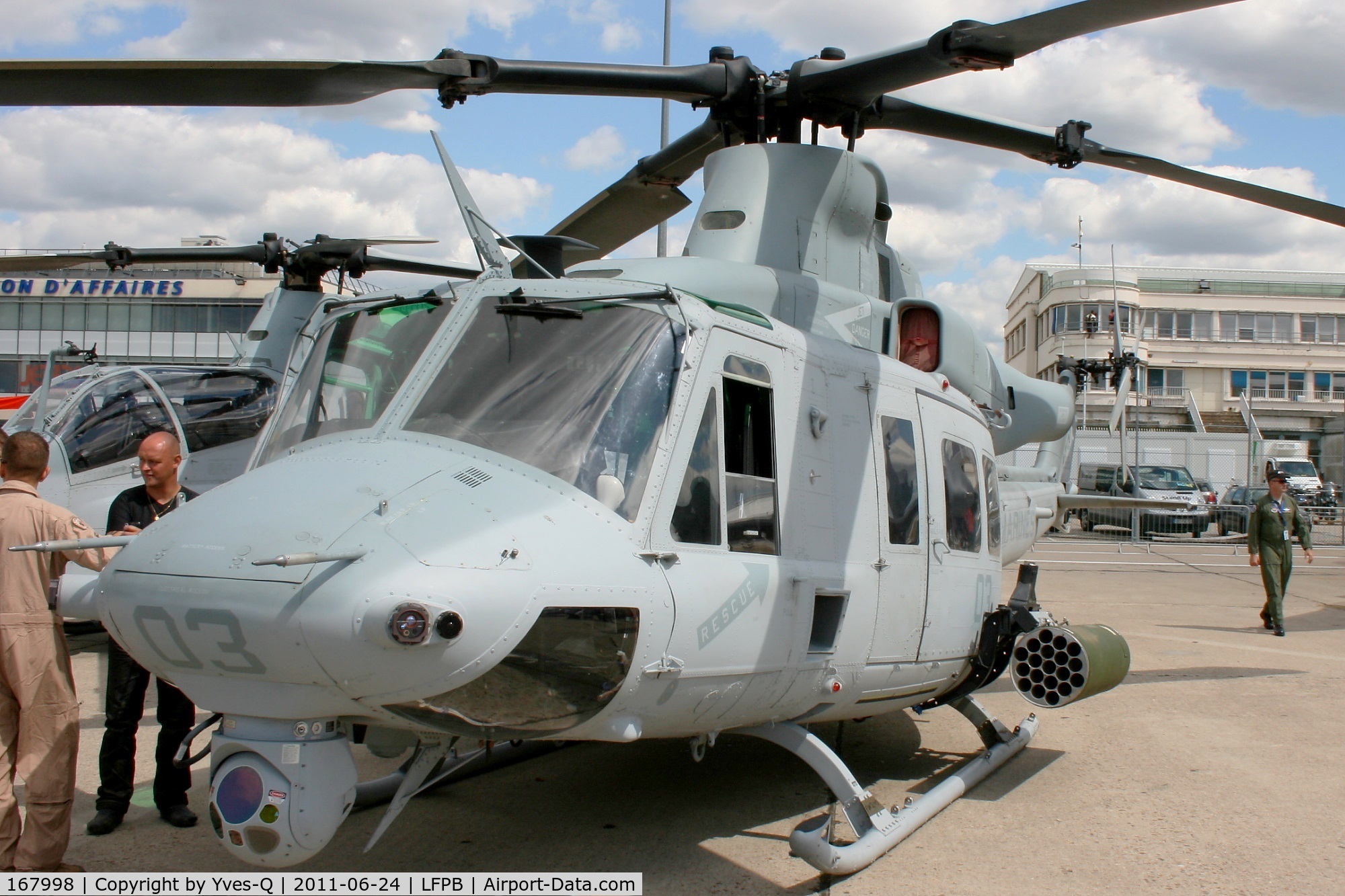 167998, Bell UH-1Y Venom C/N 55126, Bell Textron UH-1Y Yankee, Static Display, Paris Le Bourget (LFPB-LBG) Air Show 2011