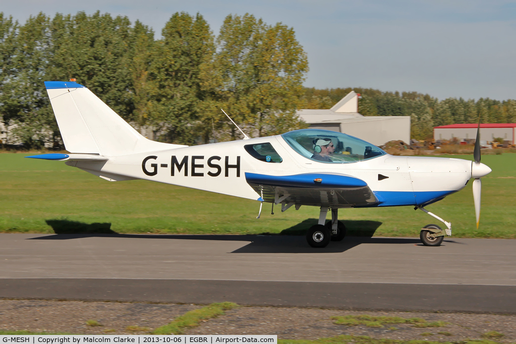 G-MESH, 2009 CZAW SportCruiser C/N LAA 338-14823, CZAW SportCruiser at The Real Aeroplane Club's Pre-Hibernation Fly-In, Breighton Airfield, October 2013.