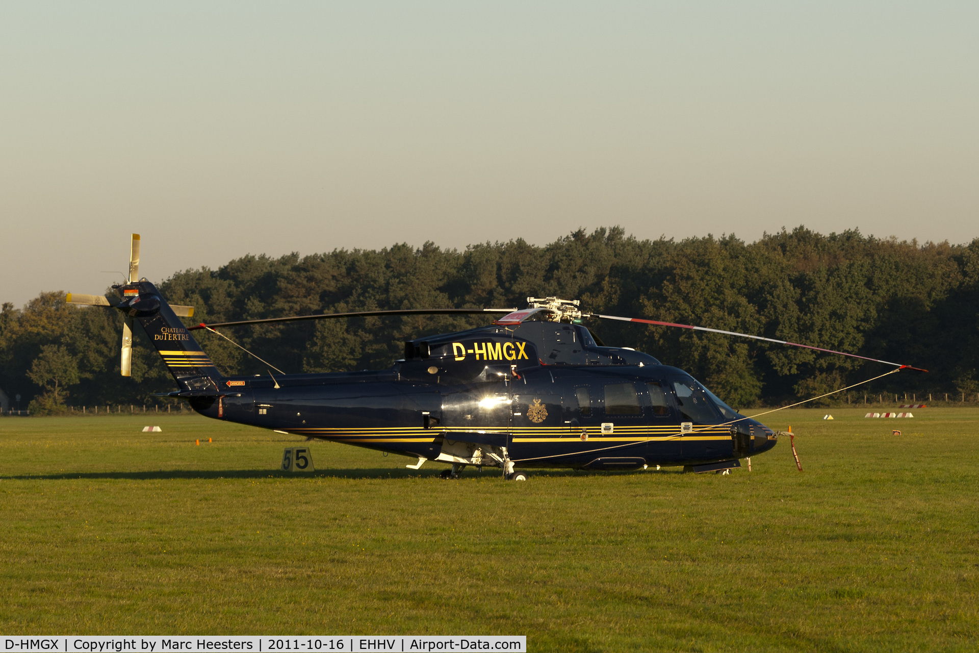 D-HMGX, 2008 Sikorsky S-76C C/N 760710, D-HMGX is seen about twice per year on the airfield of Hilversum.