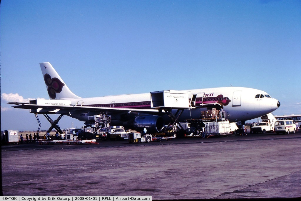HS-TGK, 1977 Airbus A300B4-2C C/N 035, HS-TGK in MNL