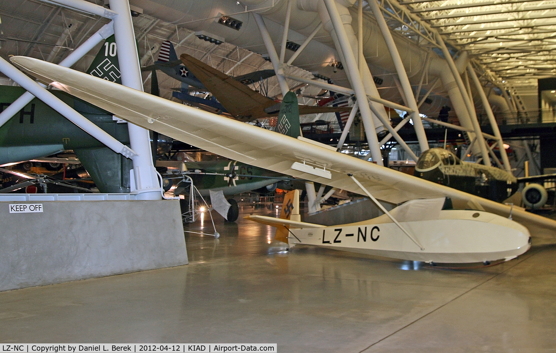 LZ-NC, 1944 Schneider Grunau Baby IIb-2 C/N 031.016, Great to see an example of this classic aircraft on display!