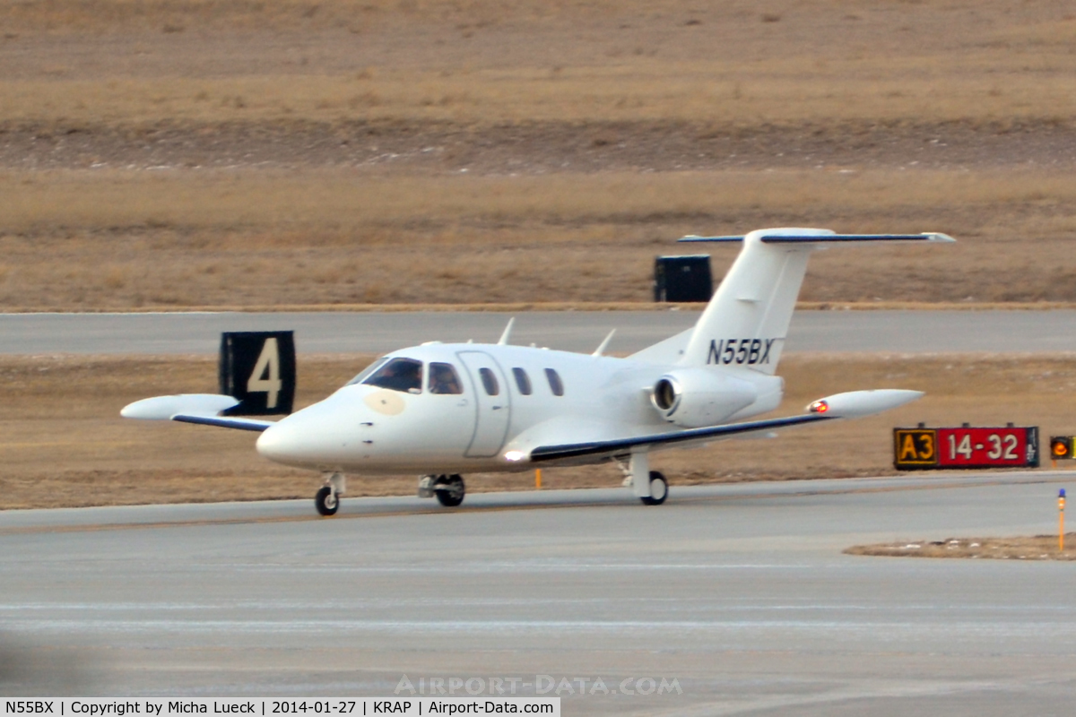 N55BX, 2007 Eclipse Aviation Corp EA500 C/N 000029, At Rapid City