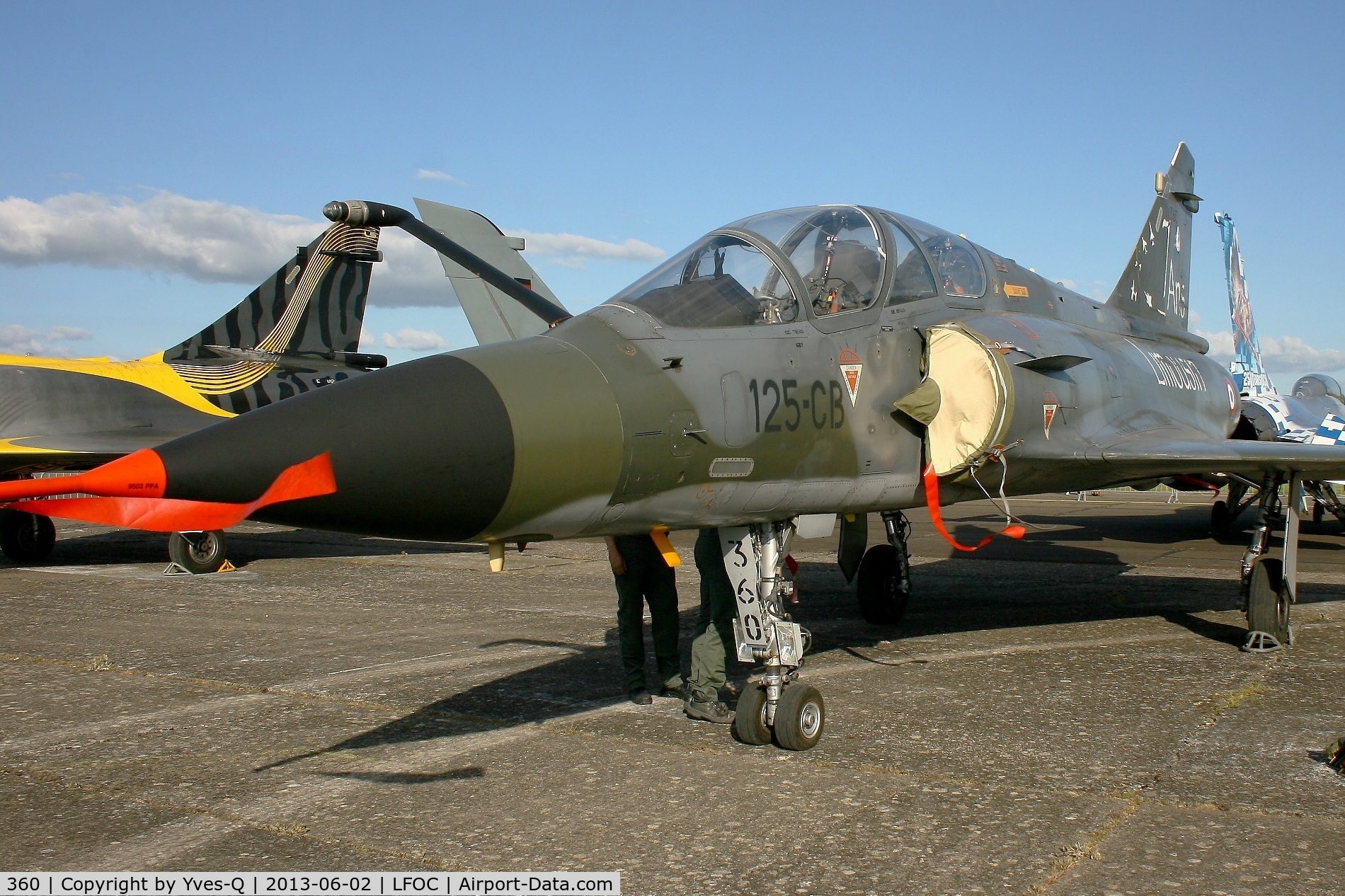 360, Dassault Mirage 2000N C/N 338, Dassault Mirage 2000N (125-CB), Châteaudun Air Base 279 (LFOC) Open day 2013