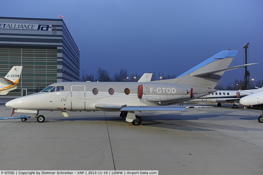 F-GTOD, 1980 Dassault Falcon 10 C/N 155, Falcon 10