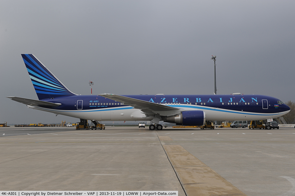 4K-AI01, 2010 Boeing 767-32L/ER C/N 40342, Azerbaijan Boeing 767-300